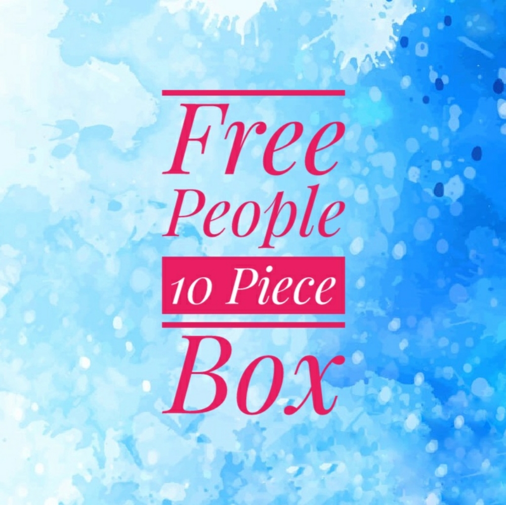 10 Piece Free People Reseller Mystery Box NWT